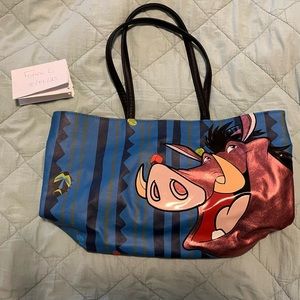Danielle Nicole Timon/Pumbaa tote